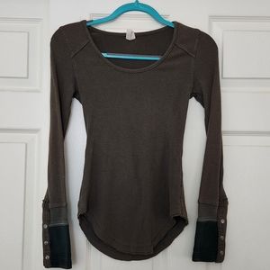 Free People Long Sleeve Shirt